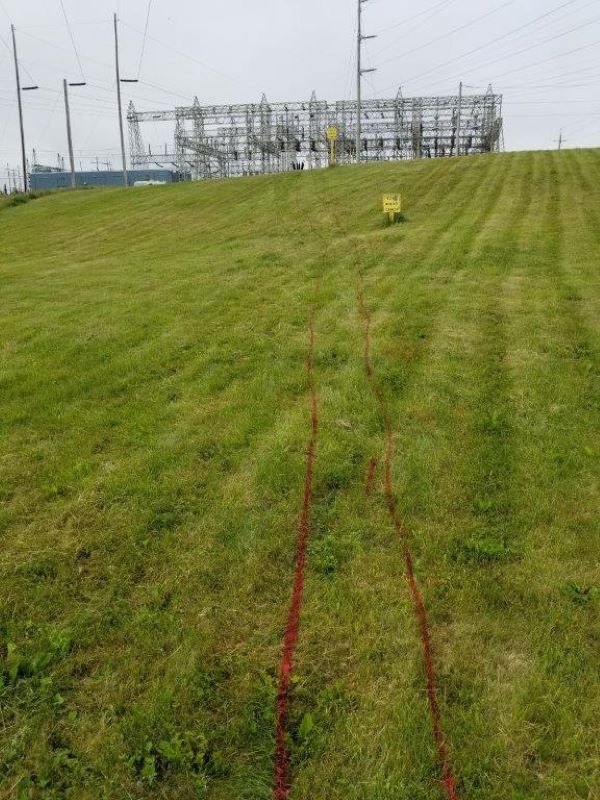 Utility Detection: Electrical from substation 