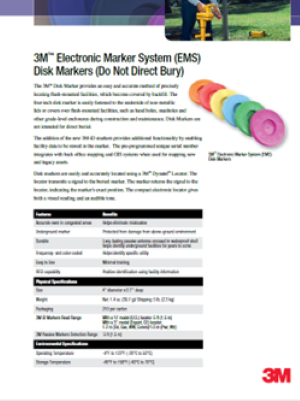 3M Disk Marker Brochure